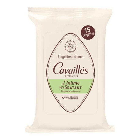 Rogé Cavaillès lingettes hydratantes 15 unités