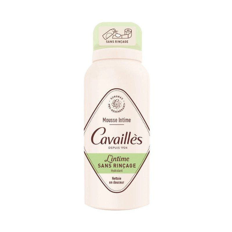 ROGÉ CAVAILLÈS MOUSSE INTIME SANS RINCAGE HYDRATANT 100 ML