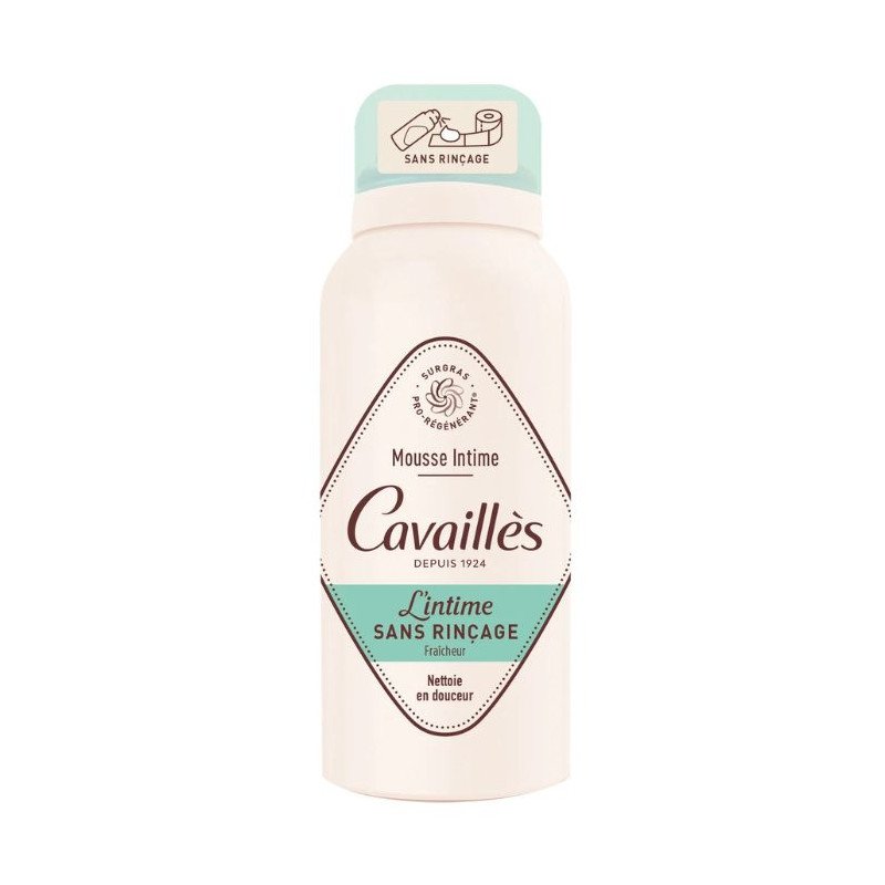 ROGÉ CAVAILLÈS MOUSSE INTIME SANS RINCAGE FRAICHEUR 100 ML