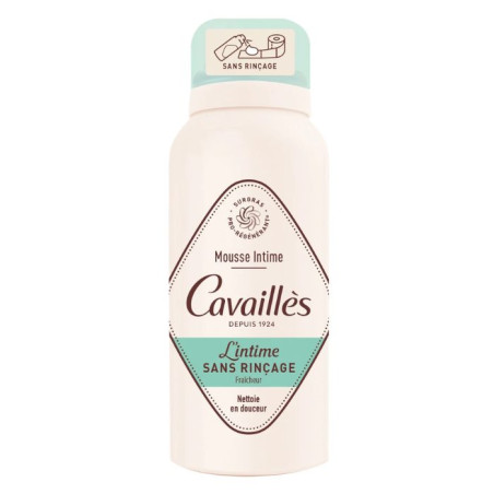 ROGÉ CAVAILLÈS MOUSSE INTIME SANS RINCAGE FRAICHEUR 100 ML