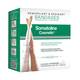 SOMATOLINE COSMETIC BANDAGES REMODELANT ET DRAINANT