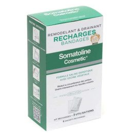 SOMATOLINE COSMETIC RECHARGES BANDAGES REMODELANT ET DRAINANT