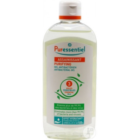 PURESSENTIEL ASSAINISSANT GEL ANTIBACTERIEN PEAUX SENSIBLES 250 ml