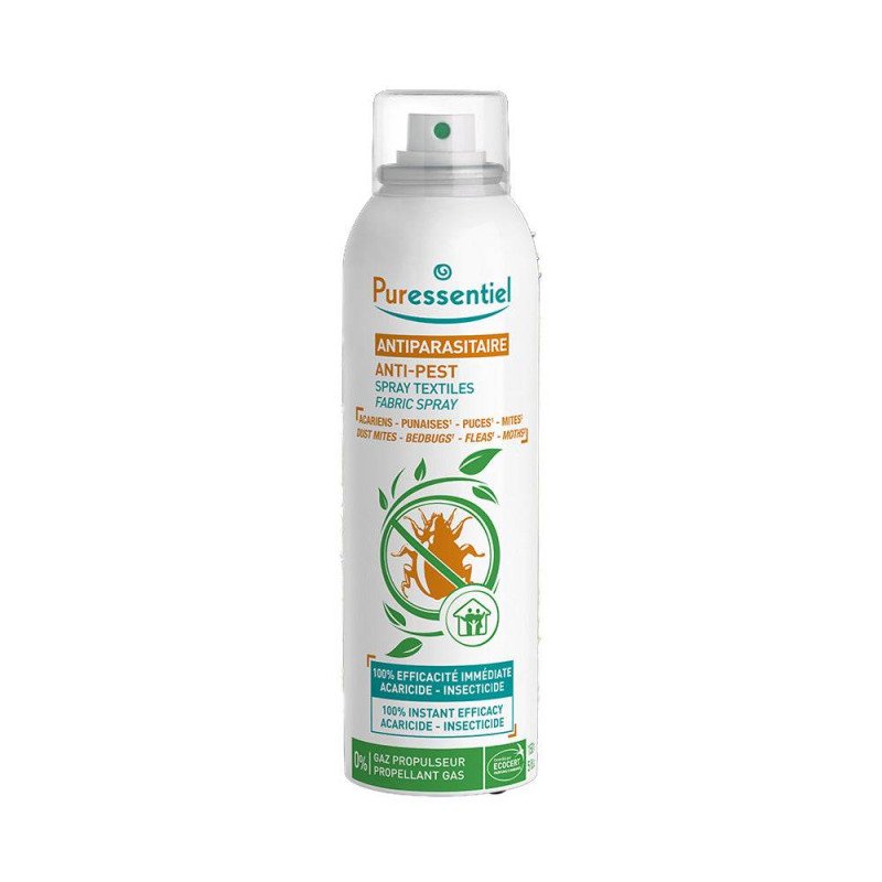 PURESSENTIEL ASSAINISSANT SPRAY TEXTILES ANTIPARASITAIRE 150 ML