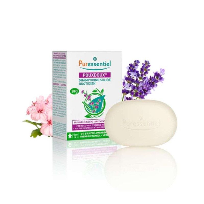 PURESSENTIEL ANTI-POUX SHAMPOOING SOLIDE 60 GR