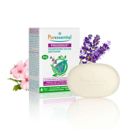 PURESSENTIEL ANTI-POUX SHAMPOOING SOLIDE 60 GR