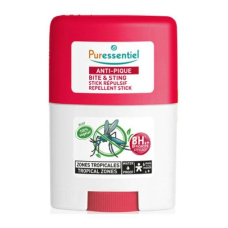 PURESSENTIEL ANTI-PIQUE STICK RÉPULSIF 8 H 20 ML