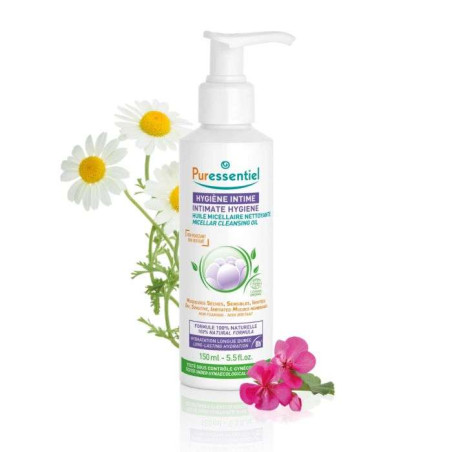 PURESSENTIEL HYGIÈNE INTIME HUILE MICELLAIRE NETTOYANTE 150 ML