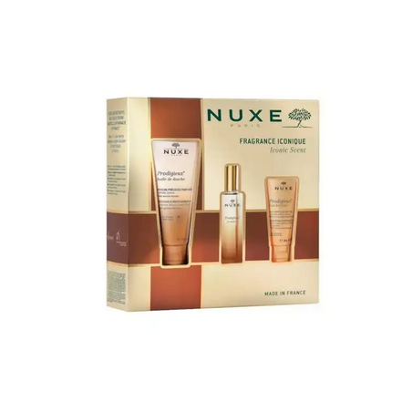 Nuxe Coffret Prodigieuse - Huile Douche, Eau de Parfum, Lait Parfumé