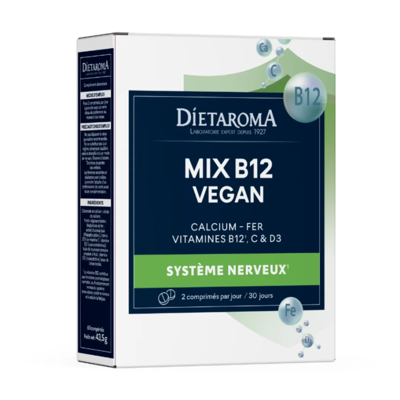 Dietaroma Mix B12 60 comprimés