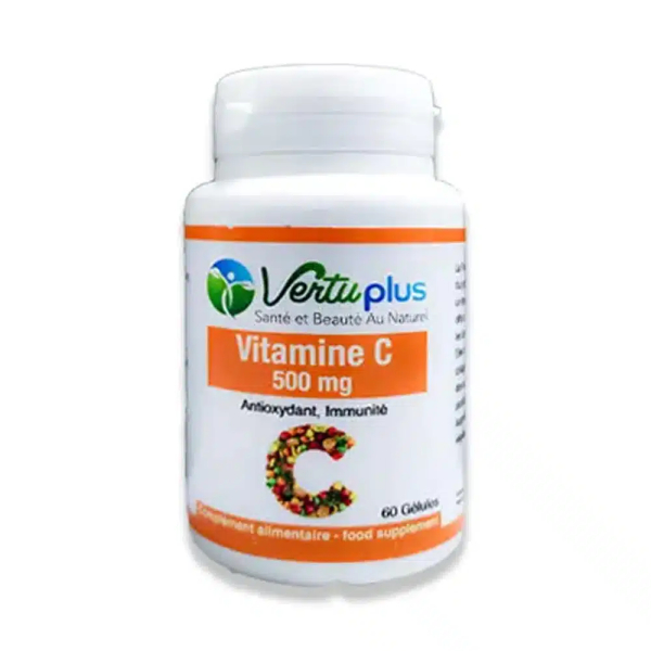 VERTUPLUS VITAMINE C 500 mg 60 Gél.